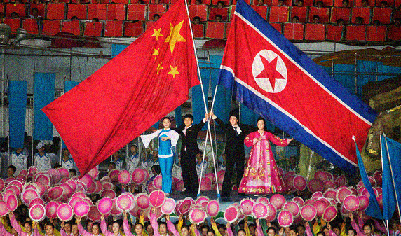 north korea china