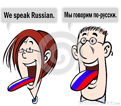 speaking russian
