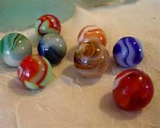 8 marbles