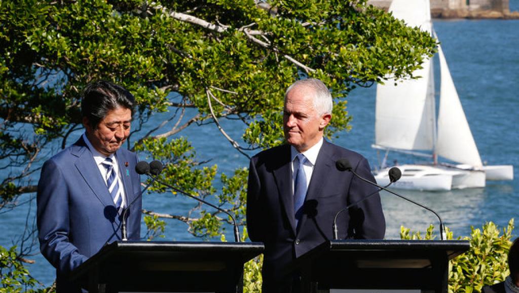 japon australia abe