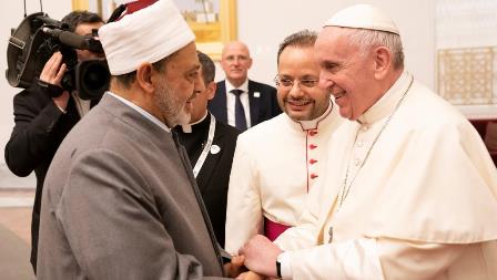 pope emirates arrival
