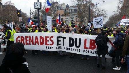 gilets jaunes daumesnil