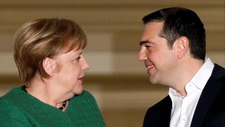 greece germany merkel