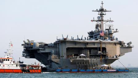 USS Carl Vinson-Danang