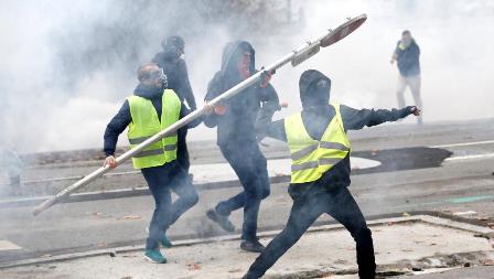 france-protests Nantes