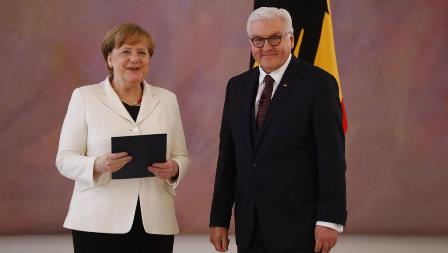 germany-politics Merkel
