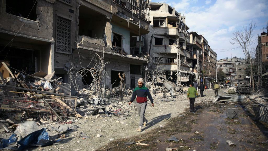 syrie bombardements