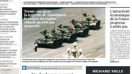 tianamen le figaro